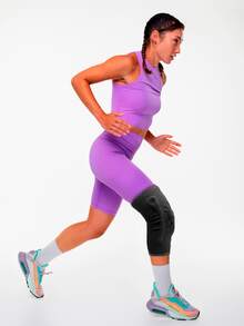 PAR DE Rodillera deportiva de compresión MAXFIT / Modelo HX931 - Negro - Ver 2