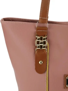 Women Shoulder Bags - Rosa Oxidada - Ver 7