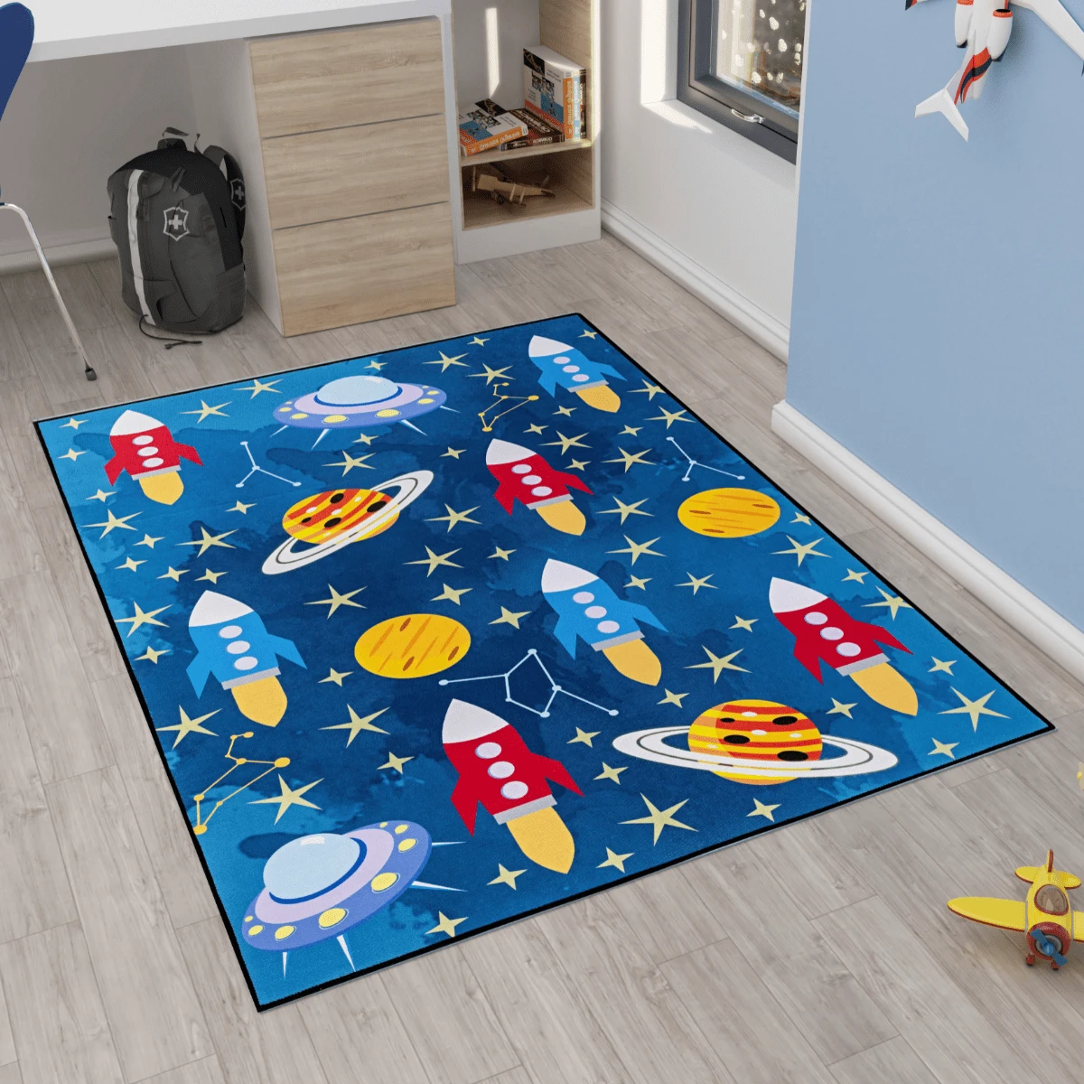 Carpet - Navy Blue - View 1