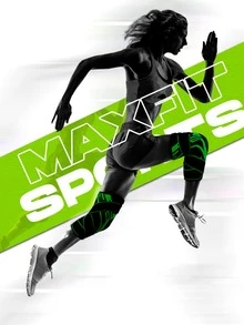 MAXFIT SPORTS Rodillera de compresión con cinta ajustable/ MAXFIT Modelo HX939 - Verde - Ver 11