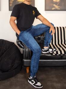 Men Pants - 彩色 - 查看 4