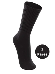 Women Sports Socks - 黑色 - 查看 2