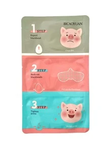 Paquete De 100 Mascarillas Surtidas Para Cara Ojos Y Labios - Multicolor - Ver 10