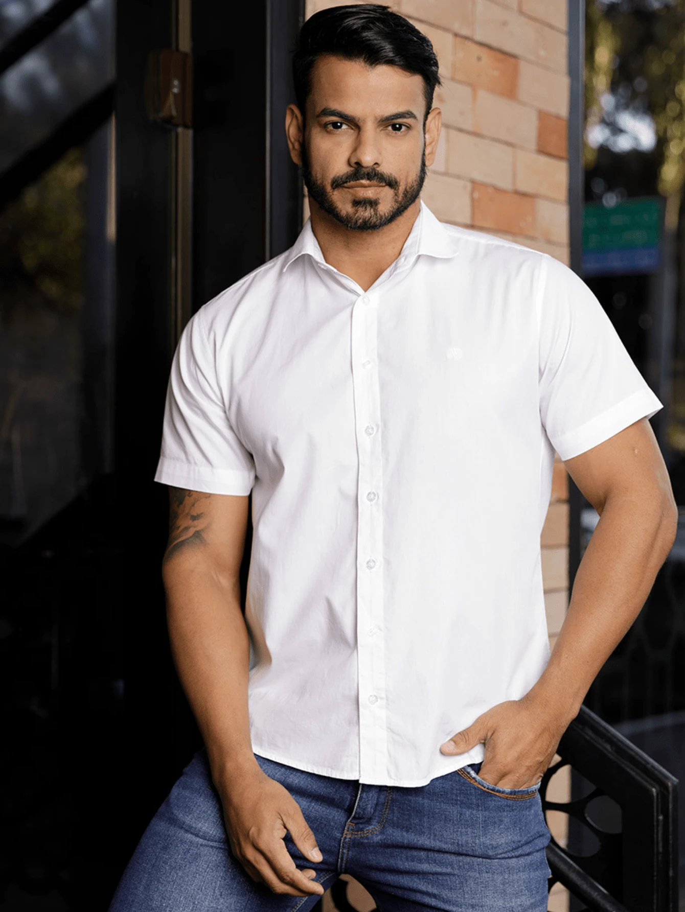 Men Shirts - trắng - Xem 1