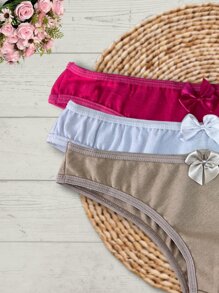 Women Thongs - 駝色 - 查看 3