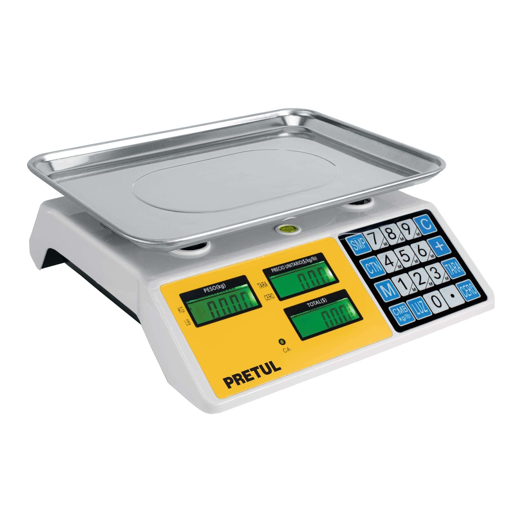 Multifunction Electronic Scale 30 Kg Pretul Base-30p 27119 - Orange - View 1