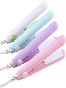 Mini Travel Hair Straightener (Random) - Multicolor - View 1