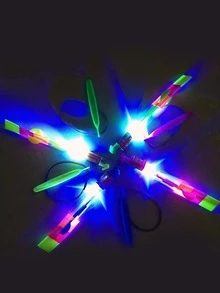 1 Miếng Sáng Súng cao su Đồ chơi - Phát sáng Đang bay Mũi tên - Nhỏ bé Qủa tặng Đồ chơi Đối với - Màu xanh lam - Xem 2