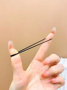 2boxes Girls Disposable Rubber Hair Tie For Daily Use - Multicolor - View 5