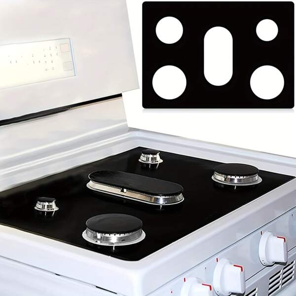 1pc, Stove Cover (24.5''x16.3''), NonStick Gas Stove Top Protectors