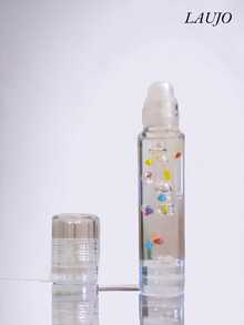 6 piezas Gloss brillo de labios transparente con perlas encapsuladas - transparente - Ver 3