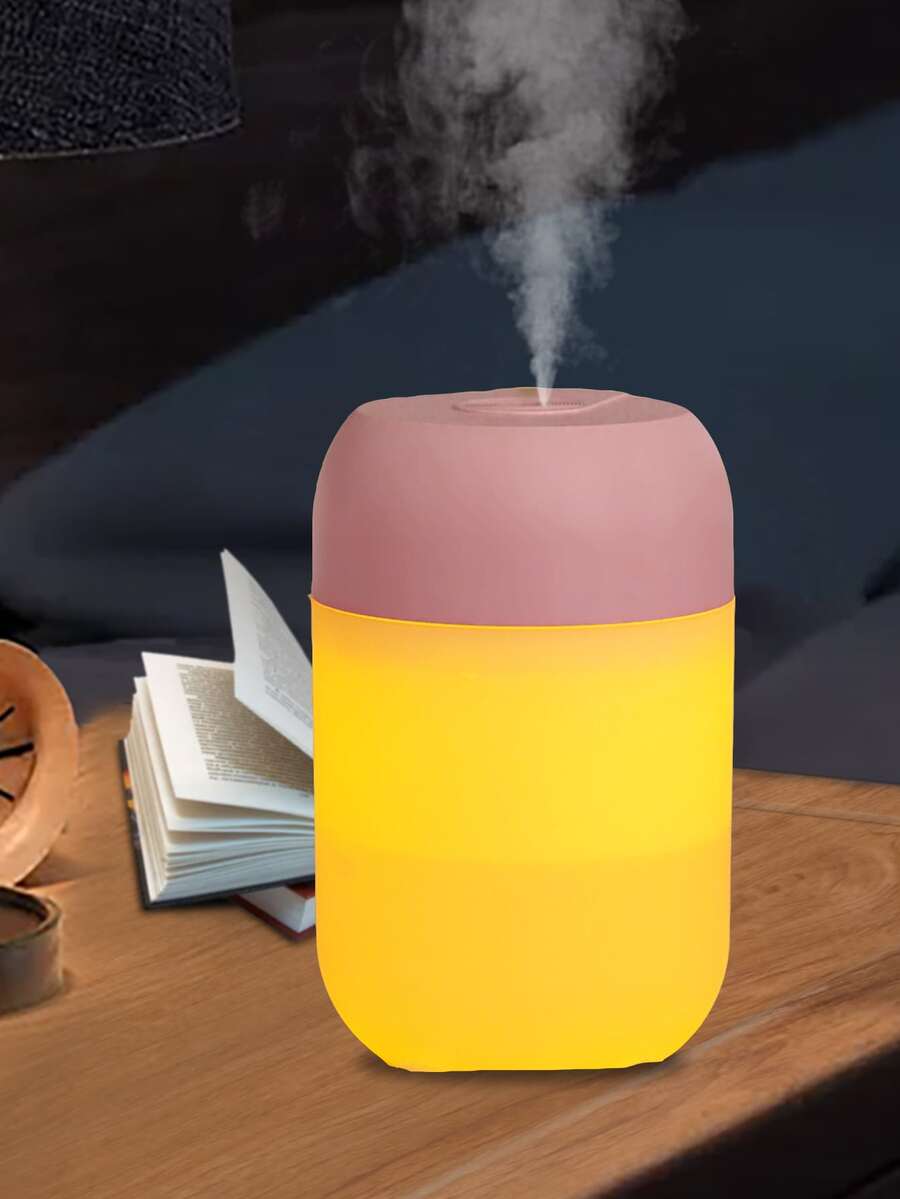 Colorful Cup Humidifier Wholesale, Usb Charging, Suitable For Home, Office And Car, Cross-border - Pink - View 1