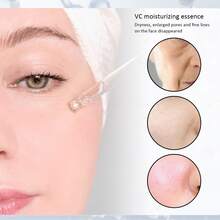 1瓶x50ml維c保濕精華,美白、保濕、滋潤、緊緻肌膚 - 無色 - 查看 4