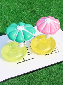 Set di 2 portabicchieri a forma di fungo per piscina, spiaggia e altre attività acquatiche