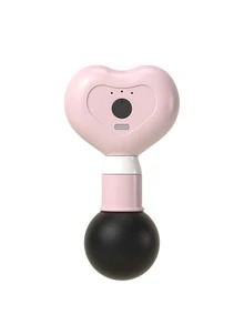 peipo 1 pieza Masaje rosado en forma de corazón mini pistola - Rosa - Ver 10