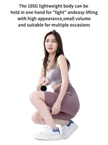 peipo 1 pieza Masaje rosado en forma de corazón mini pistola - Rosa - Ver 4