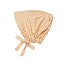 4 pièces Bandeau élastique en modal de couleur unie extensible pour les femmes, accessoires de foulard doux, abaya douce, sous-vêtements pour couvre-chef voilé