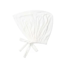 4 pièces Bandeau élastique en modal de couleur unie extensible pour les femmes, accessoires de foulard doux, abaya douce, sous-vêtements pour couvre-chef voilé