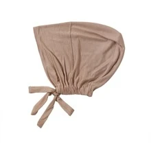 4 pièces Bandeau élastique en modal de couleur unie extensible pour les femmes, accessoires de foulard doux, abaya douce, sous-vêtements pour couvre-chef voilé