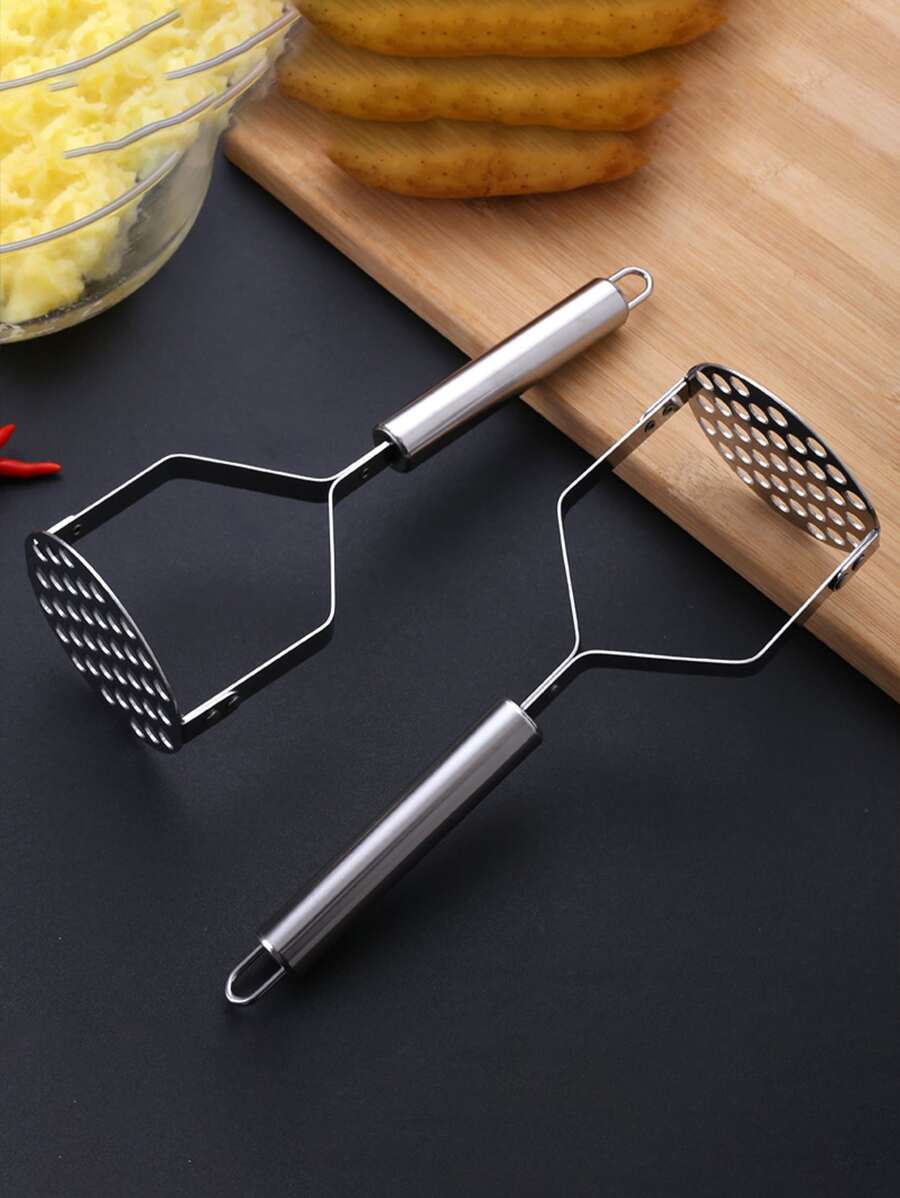 Stainless Steel Potato Ricer Masher, Manual Multipurpose Kitchen Tool