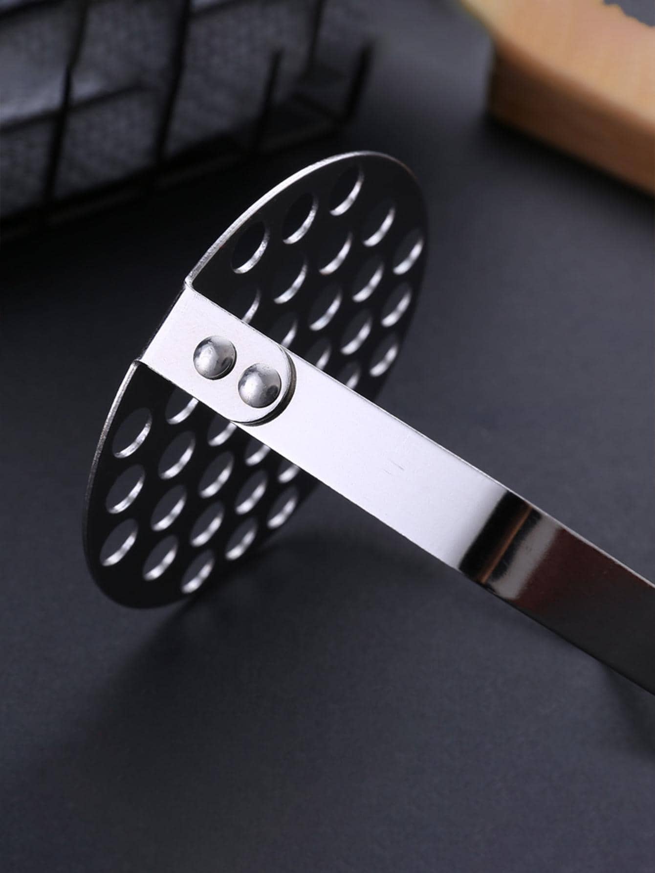Stainless Steel Potato Ricer Masher, Manual Multipurpose Kitchen Tool