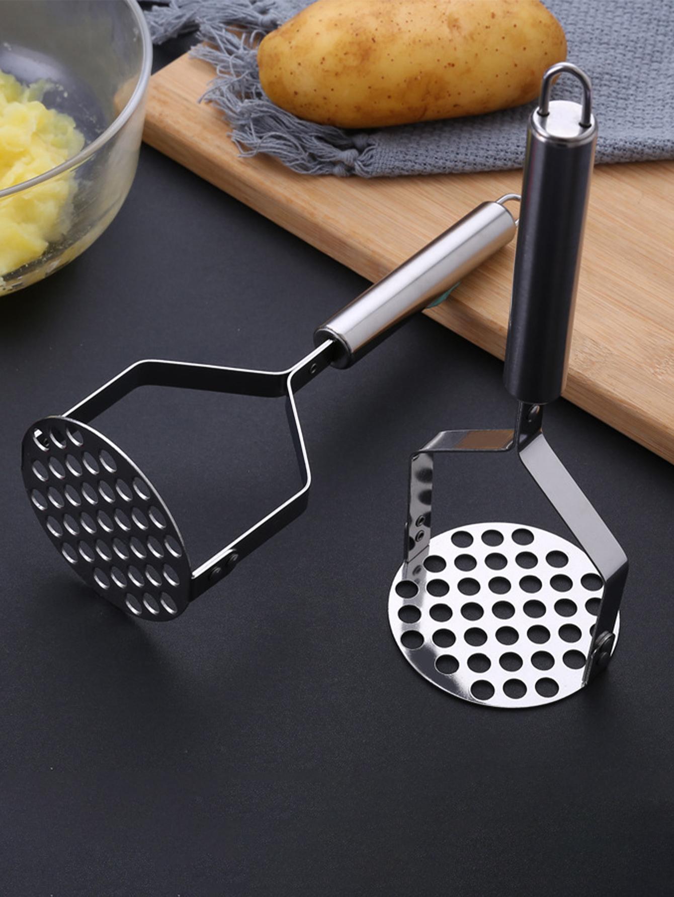 Stainless Steel Potato Ricer Masher, Manual Multipurpose Kitchen Tool