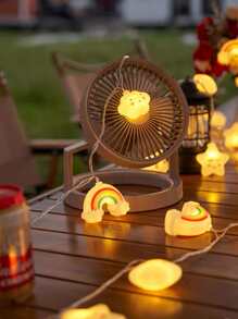 戶外帳篷燈籠細繩,LED防水野營,帶氛圍顏色,雲朵,和星空裝飾用品