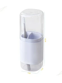 Toothbrush & Toothpaste Holders - trắng - Xem 4