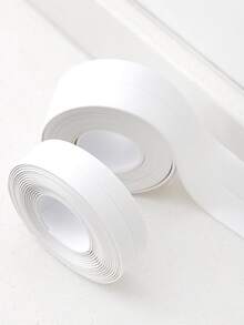 Kitchen & Bathroom Waterproof And Anti-mould Sealing Tape, Wall Border Line Sticker For Toilet/corner Tile Gap - White - View 9