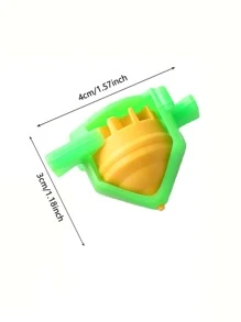 10 piezas para niños silbato Trompo Juguete para fiesta Juegos , cerebro entrenamiento , celebración de días festivos regalos , al azar colores - Multicolor - Ver 6