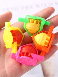 10 piezas para niños silbato Trompo Juguete para fiesta Juegos , cerebro entrenamiento , celebración de días festivos regalos , al azar colores - Multicolor - Ver 5