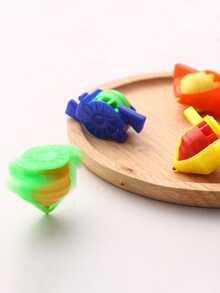 10 piezas para niños silbato Trompo Juguete para fiesta Juegos , cerebro entrenamiento , celebración de días festivos regalos , al azar colores - Multicolor - Ver 3