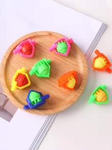 10 piezas para niños silbato Trompo Juguete para fiesta Juegos , cerebro entrenamiento , celebración de días festivos regalos , al azar colores - Multicolor - Ver 2