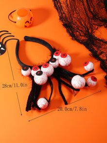1 szt Kostium na Halloween Śmieszne Oczy Duch Opaski na Głowę Impreza Kosmetyki (Makijaż) Dekoracje - Wielokolorowe - Zobacz 3