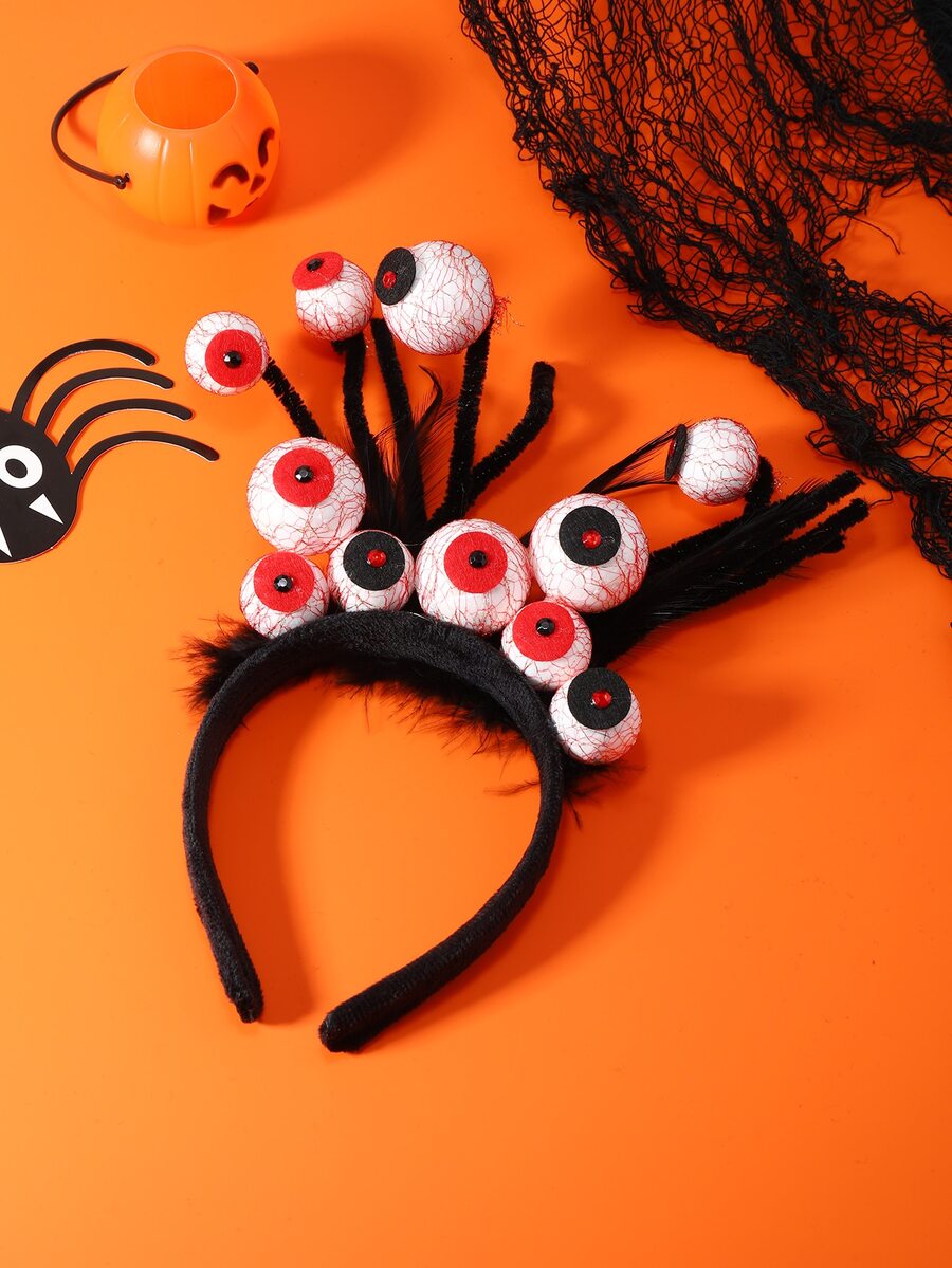 1 szt Kostium na Halloween Śmieszne Oczy Duch Opaski na Głowę Impreza Kosmetyki (Makijaż) Dekoracje - Wielokolorowe - Zobacz 1