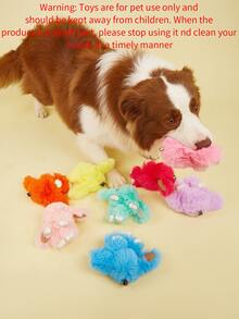 1 Pieza Muñeco De Peluche De Conejo De Color Aleatorio - Multicolor - Ver 5