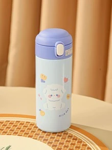 1pc Cartoon Graphic Random Vacuum Cup - Multicolor - View 7