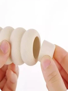 Spiral Type Safety Door Handle Cover With Eva Door Knob Protector Pad - White - View 4