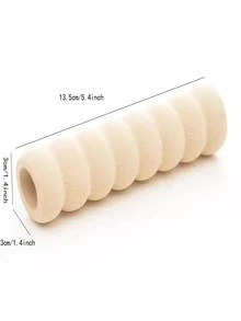 Spiral Type Safety Door Handle Cover With Eva Door Knob Protector Pad - White - View 3