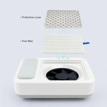 電動美甲除塵器,1入組/台強大動力和強大吸力一鍵式白色美甲除塵器,配有一個濾網用於美甲機,強大低噪音真空風扇通風排放器,可除去指甲,亞麻釘和凝膠指甲打磨產生的灰塵,是美甲沙龍和家用的完美工具,也是美容禮品的最佳選擇 - 粉色 - 查看 6