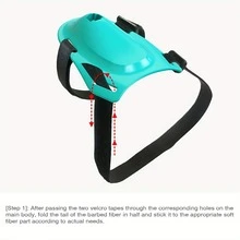 1pc Pet Kitten Interactive Toys, Flutter Pet Cat Teasing Toy, Wear On Foot Hands-Free Indoor Cat Feather Tease Wand Fun Play Toy (Blue) - Blue - View 3