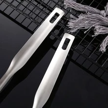 4入組不銹鋼漏勺、鏟子、繞綫匙、湯勺烹飪器具套裝，銀色，廚房物品露營必備 - 銀色 - 查看 7