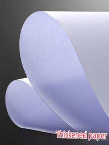 100 hojas A4 doble faz impresión papel - Blanco - Ver 8