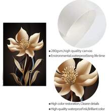 YIKES 3套家居裝飾牆藝術海報,植物與花卉印花,北歐客廳裝飾畫作適用於臥室