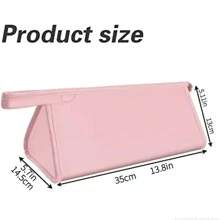 1pc Travel Case For  Airwrap Styler/Shark Flexstyle, Portable Carrying Case For  Supersonic Hair Dryer, Waterproof Anti-Scratch Dustproof Shockproof Protection Organizer Travel Storage Bag - Pink - View 5