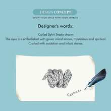 MISEFF 2023 新款 1 件 925 纯银动物系列盘绕灵蛇珠饰适用于手链项链 DIY 制作精美珠宝珠子礼物 - A1C2549 - 查看 10