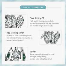 MISEFF 2023 新款 1 件 925 纯银动物系列盘绕灵蛇珠饰适用于手链项链 DIY 制作精美珠宝珠子礼物 - A1C2549 - 查看 9