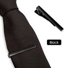 Xiacheng 3 PCs/Set Tie Clips For Men,Classic Tie Clip Silver Gold Black Necktie Tie Bar Pinch Clips Suitable For Wedding Anniversary Business And Daily Life - Multicolor - View 8