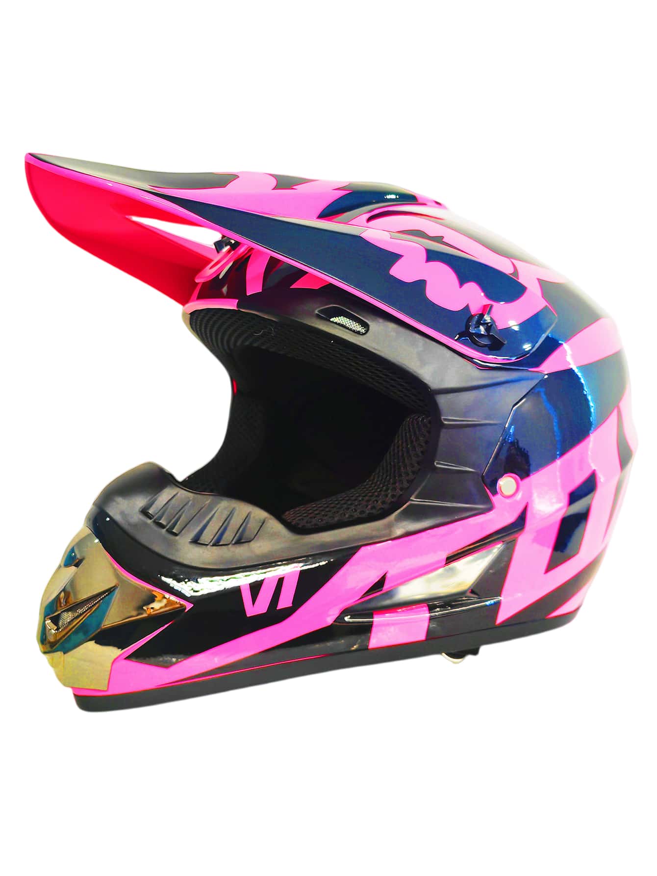 1pc Motorcycle Motocross Helmet, Electric Bike Cycling Safety