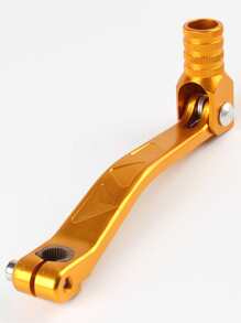 PowerMotor 摩托車配件鋁合金可折疊齒輪變速器三角形越野海灘摩托車改裝金色 - 金色 - 查看 2